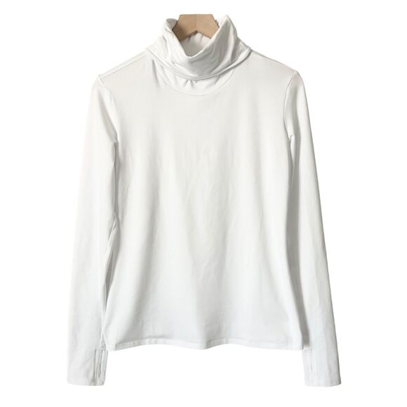 Alo Yoga Alosoft Refine Turtleneck Tee Size Large - Picture 1 of 4